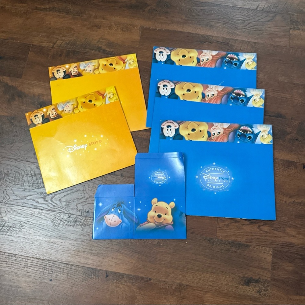 Vintage Disney store gift boxes